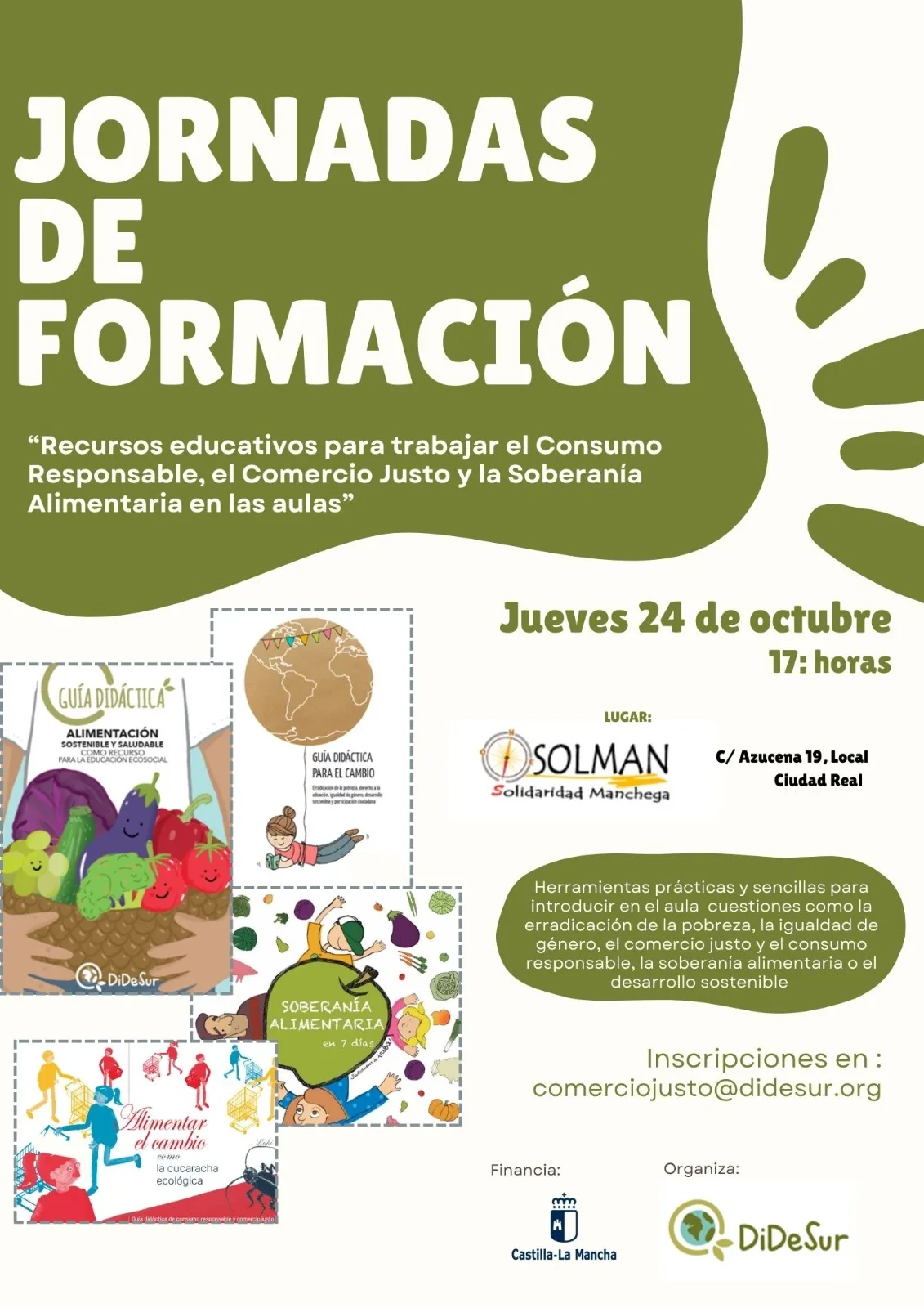 CARTEL JORNADAS FORMACIÓN CIUDAD REAL