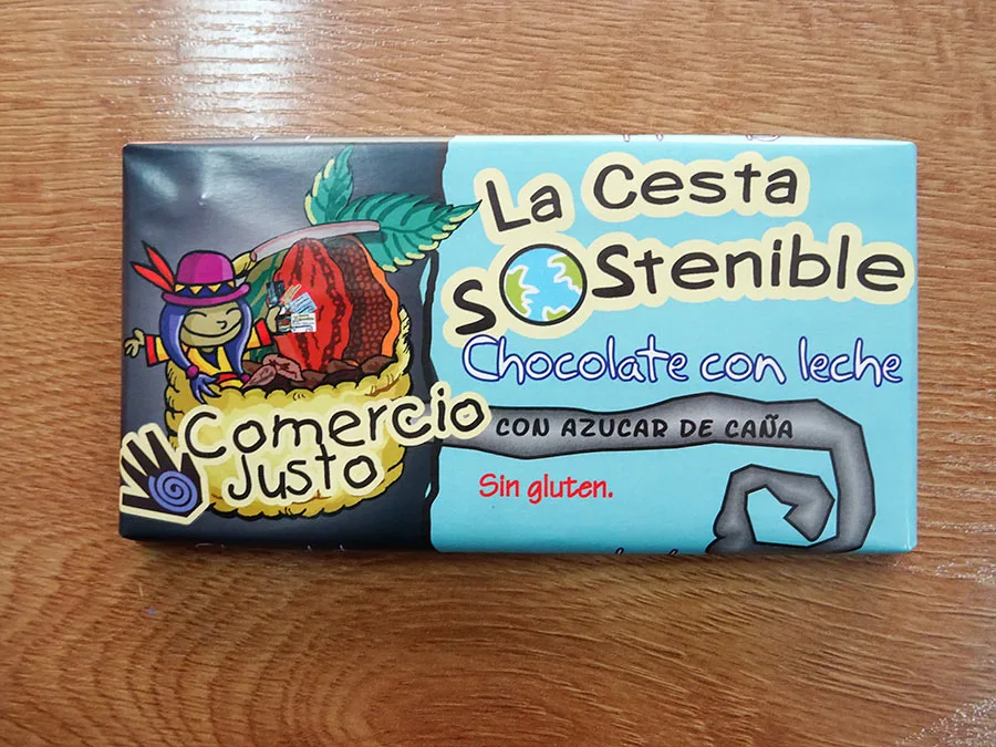 Chocolate con leche DiDeSUR