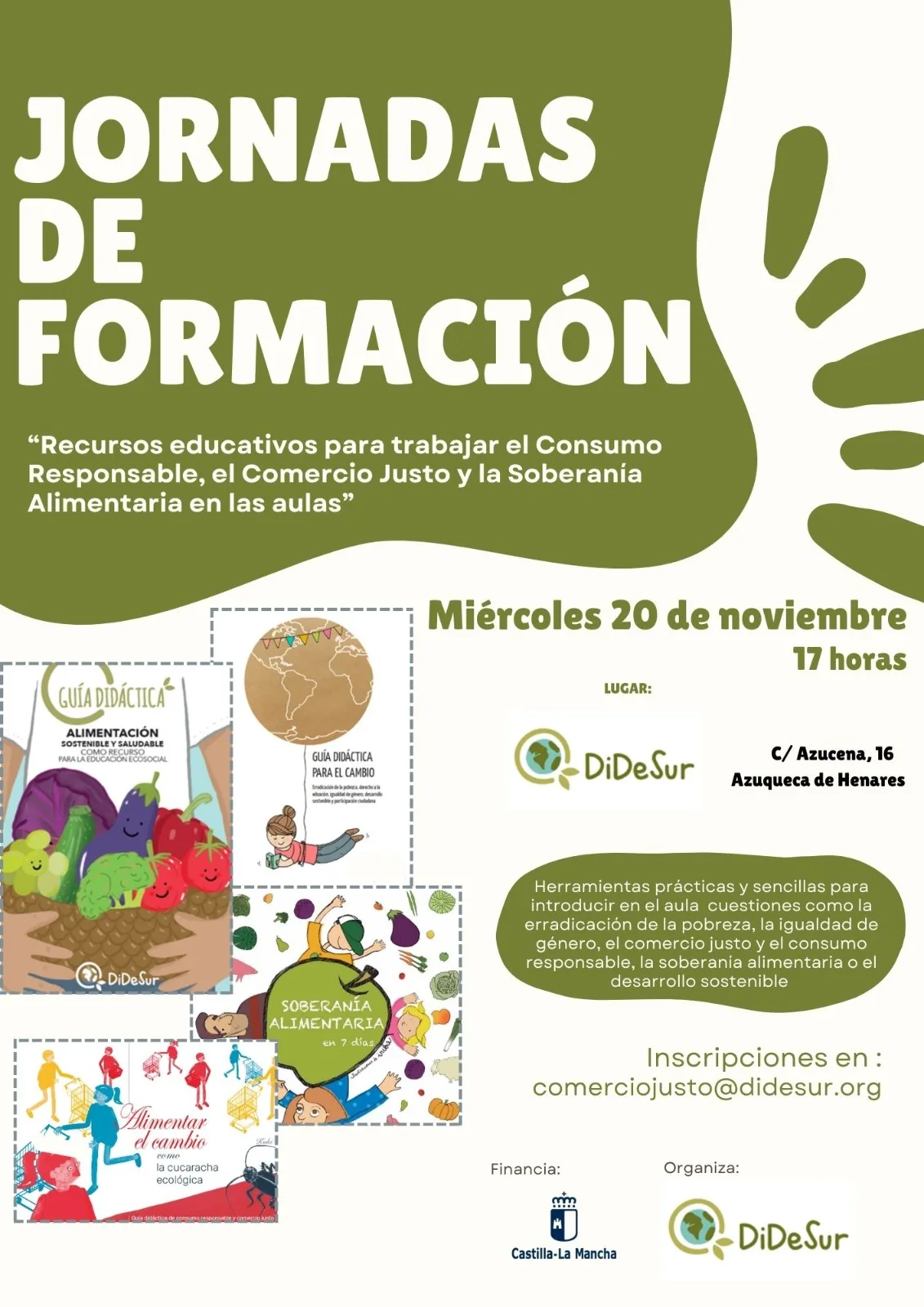 CARTEL JORNADAS FORMACIÓN AZUQUECA
